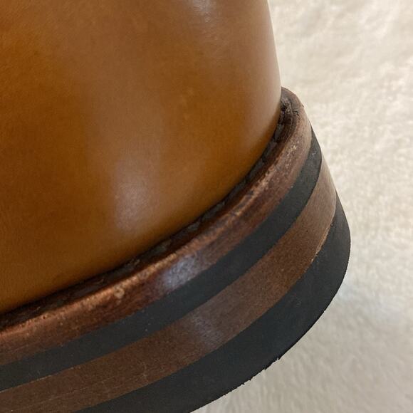 Allen Edmonds Boulevard Chestnut Cap Toe Derby Dress Shoe Size 11 - Picture 9 of 10